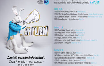 Tretí ročník medzinárodného bábkového festivalu AMPLION už tento víkend. 