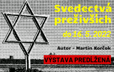 Svedectvá Preživších - nová výstava v Slovenskom inštitúte