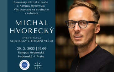 HYB4: ČITÁRNA, SLOVENSKÝ LITERÁRNY VEČER - MICHAL HVORECKÝ