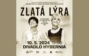 Hudobná inscenácia ZLATÁ LÝRA v Divadle Hybernia