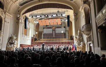 Slovenská filharmónia uvidela v Prahe slávnostný koncert