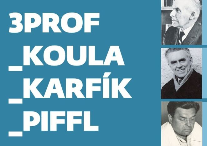 Výstava Výstava 3PROF_KOULA_KARFÍK_PIFFL | 9. 7. - 19. 9. 2025