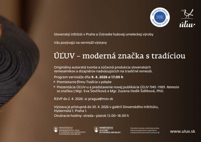 Výstava Uľuv | 1. 4. - 3. 5. 2026